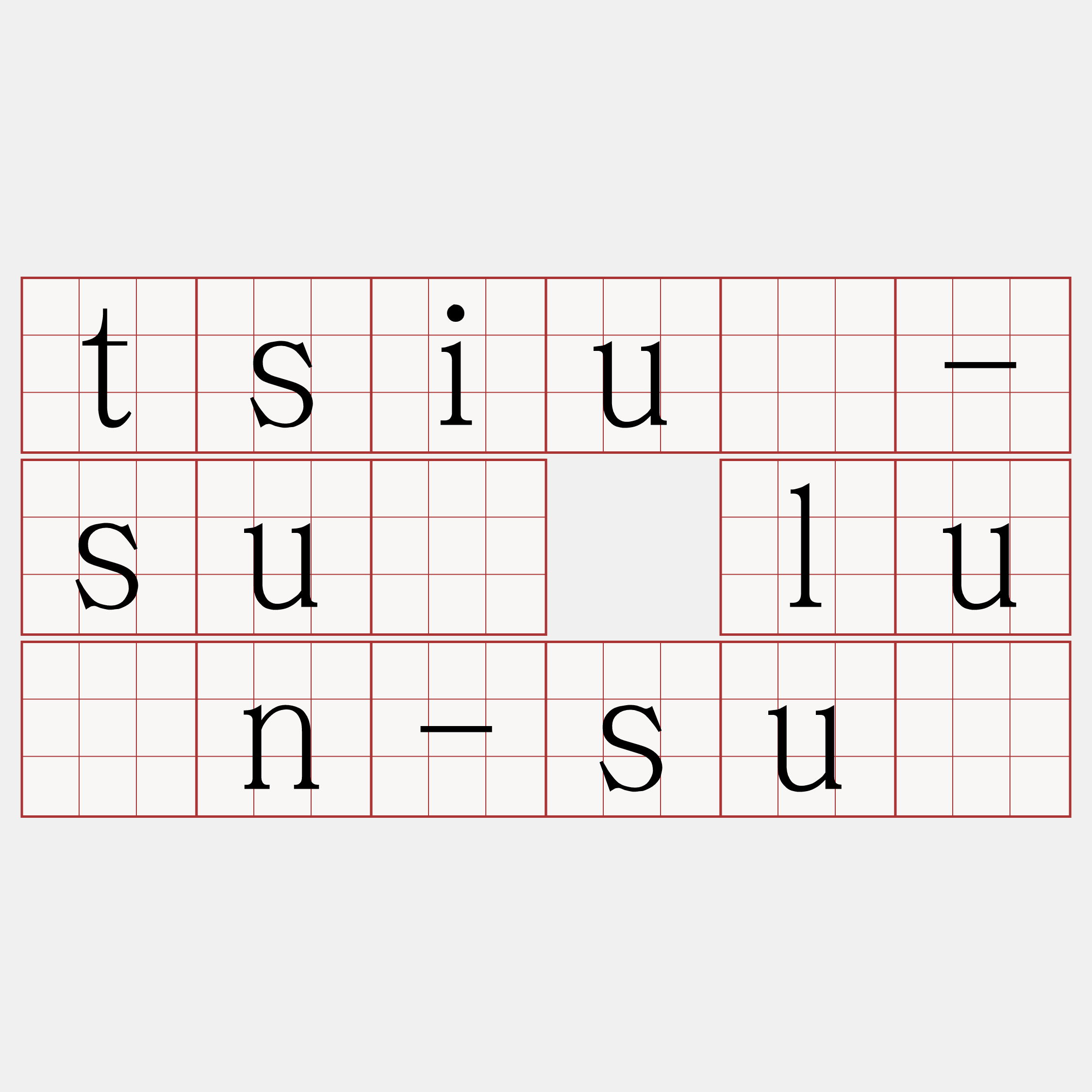tsiū-sū lūn-sū